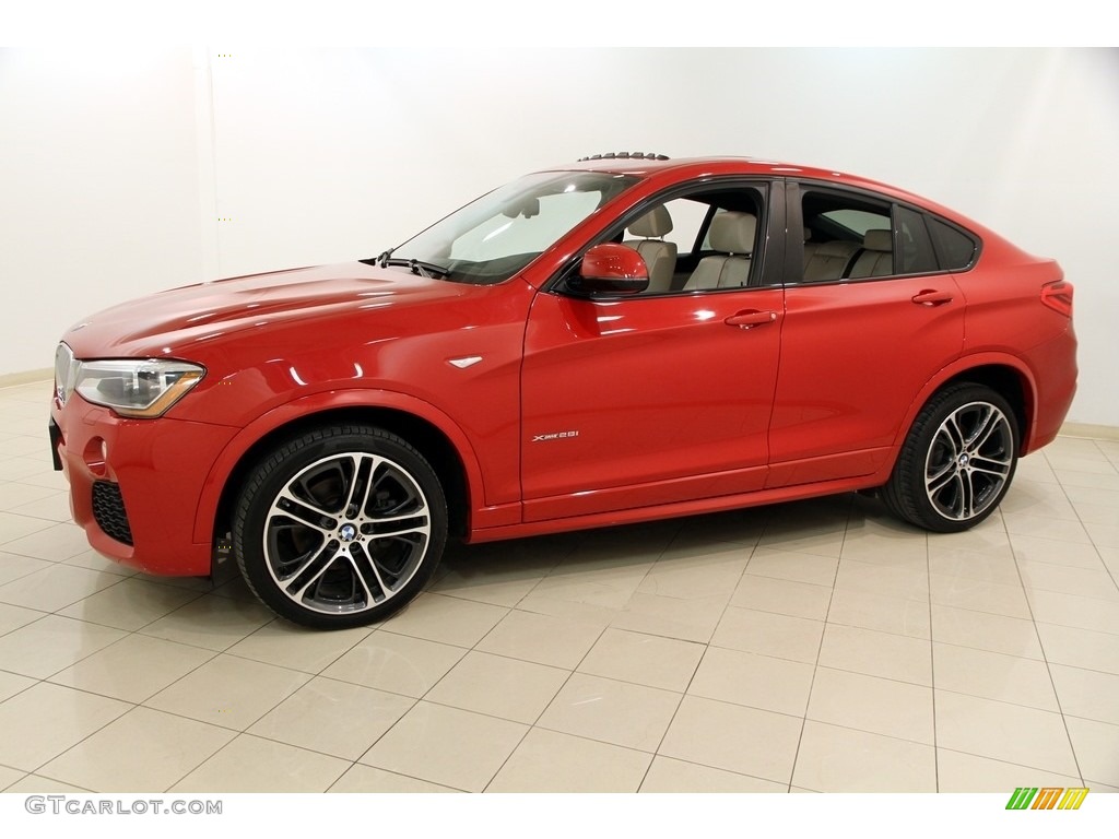 Melbourne Red Metallic 2015 BMW X4 xDrive28i Exterior Photo #119346981