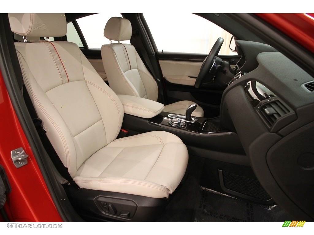 Mocha Nevada w/Orange Contrast Stitching Interior 2015 BMW X4 xDrive28i Photo #119347299