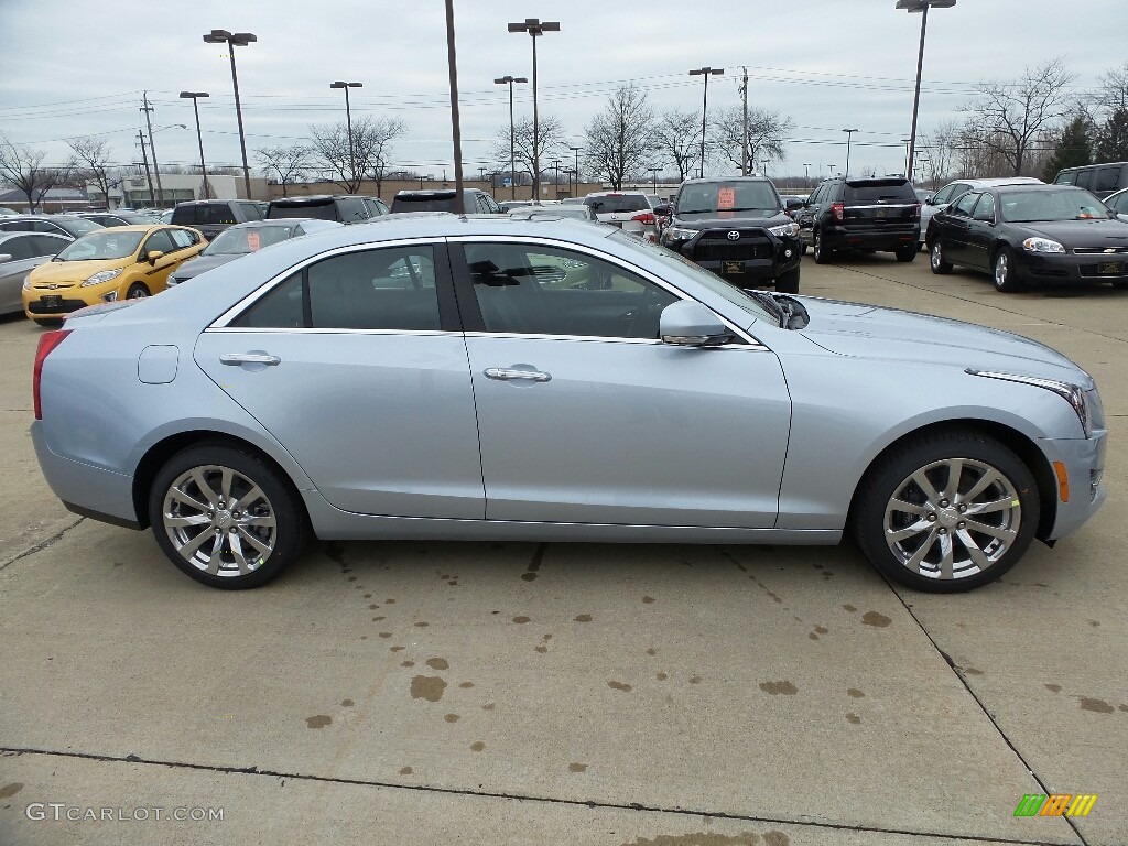 Silver Moonlight Metallic 2017 Cadillac ATS Luxury AWD Exterior Photo #119347341