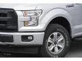 2017 Ingot Silver Ford F150 XL SuperCab 4x4  photo #2