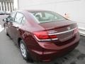 Crimson Pearl - Civic LX Sedan Photo No. 4