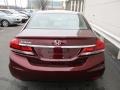 Crimson Pearl - Civic LX Sedan Photo No. 5