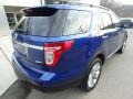 2014 Deep Impact Blue Ford Explorer XLT 4WD  photo #2