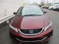 Crimson Pearl - Civic LX Sedan Photo No. 8