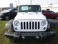 2017 Bright White Jeep Wrangler Unlimited Sport 4x4  photo #12