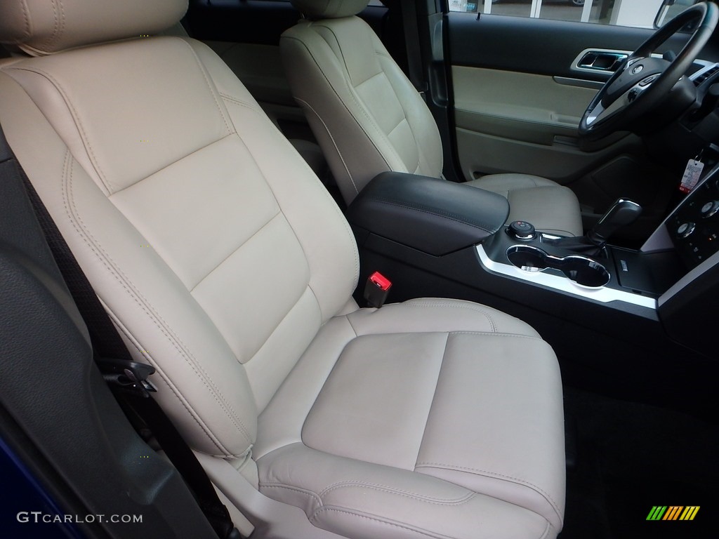 2014 Explorer XLT 4WD - Deep Impact Blue / Medium Light Stone photo #11