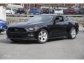 2017 Shadow Black Ford Mustang V6 Coupe  photo #1