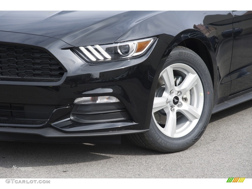 2017 Mustang V6 Coupe - Shadow Black / Ebony photo #2