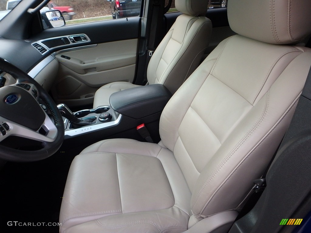 2014 Explorer XLT 4WD - Deep Impact Blue / Medium Light Stone photo #16