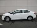 Taffeta White - Civic LX Sedan Photo No. 2