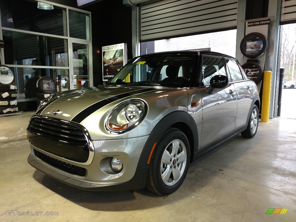 Melting Silver Metallic 2017 Mini Hardtop Cooper 4 Door Exterior Photo #119348994