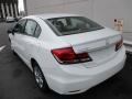 Taffeta White - Civic LX Sedan Photo No. 4