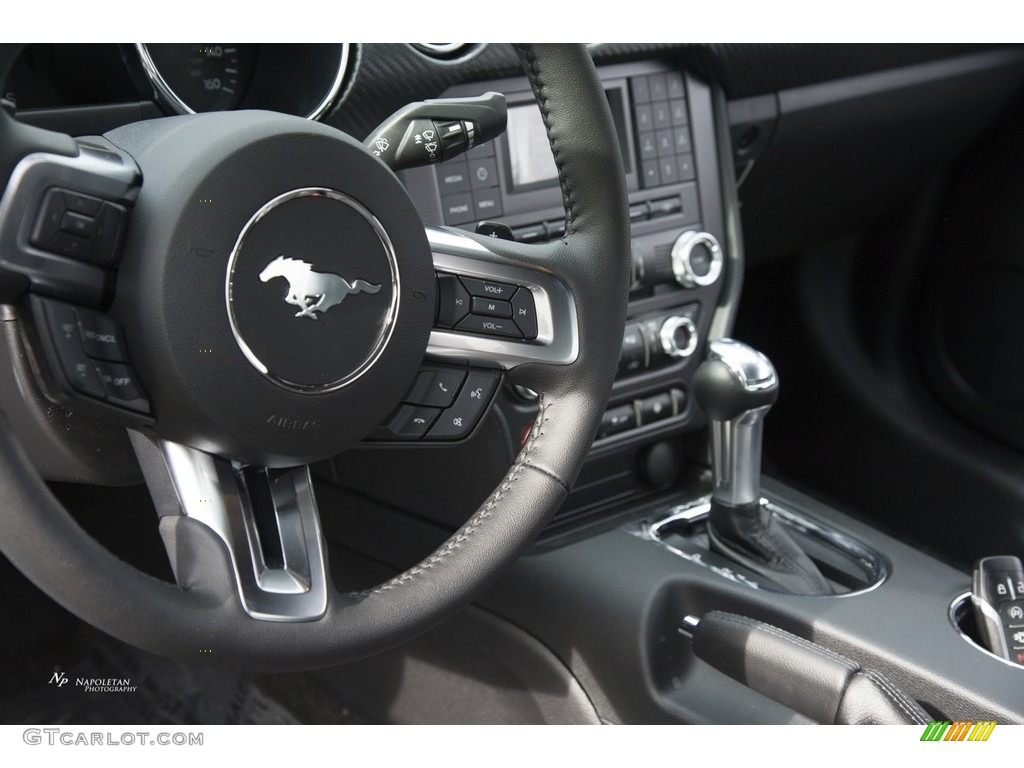 2017 Mustang V6 Coupe - Shadow Black / Ebony photo #10