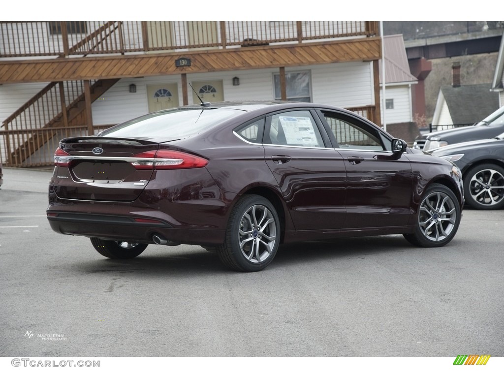 2017 Fusion SE - Burgundy Velvet / Ebony photo #3