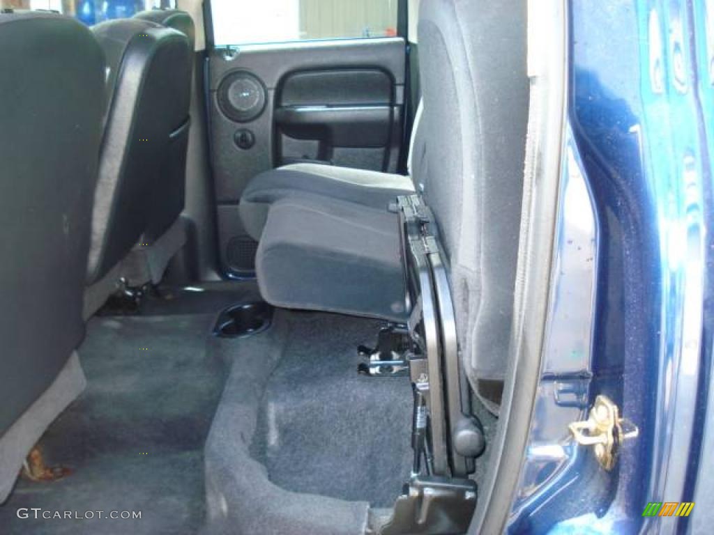 2005 Ram 1500 SLT Quad Cab 4x4 - Atlantic Blue Pearl / Dark Slate Gray photo #7