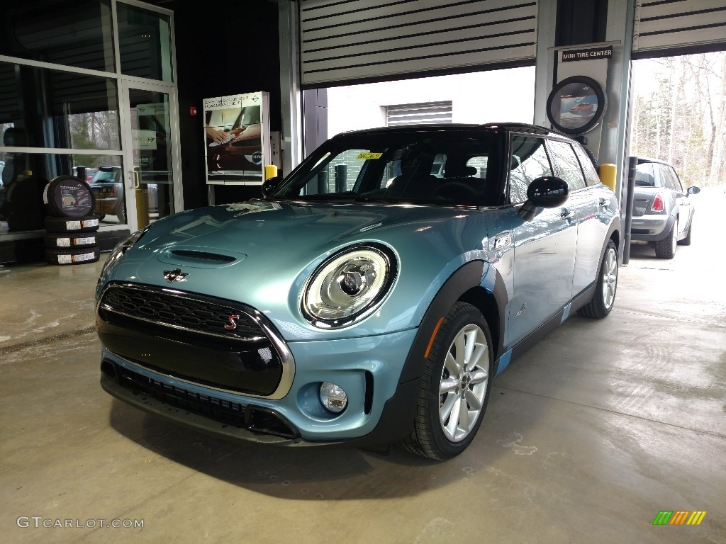 Digital Blue Metallic 2017 Mini Clubman Cooper S ALL4 Exterior Photo #119349521