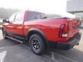 2017 Flame Red Ram 1500 Rebel Crew Cab 4x4  photo #2