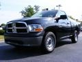 2009 Brilliant Black Crystal Pearl Dodge Ram 1500 ST Regular Cab  photo #1