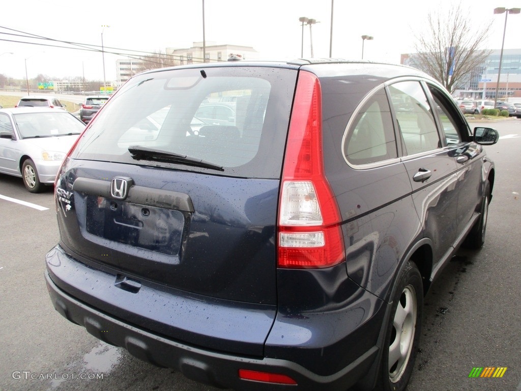 2007 CR-V LX 4WD - Royal Blue Pearl / Black photo #6