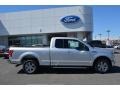 2017 Ingot Silver Ford F150 XLT SuperCab  photo #2