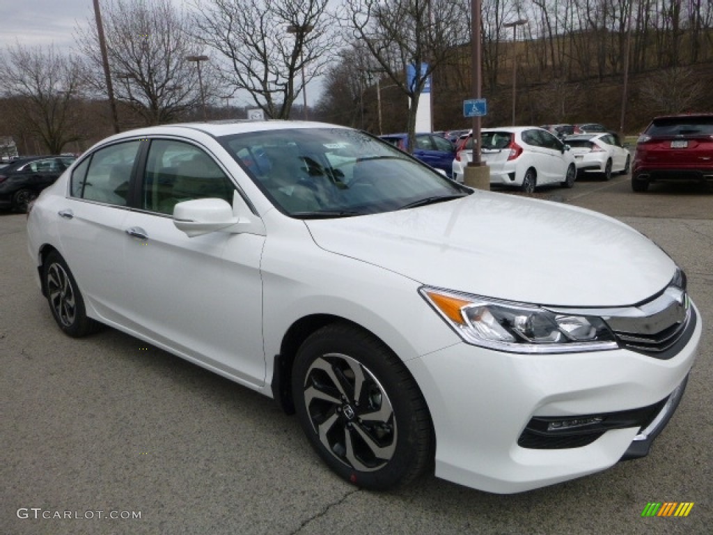 White Orchid Pearl 2017 Honda Accord EX-L Sedan Exterior Photo #119352159