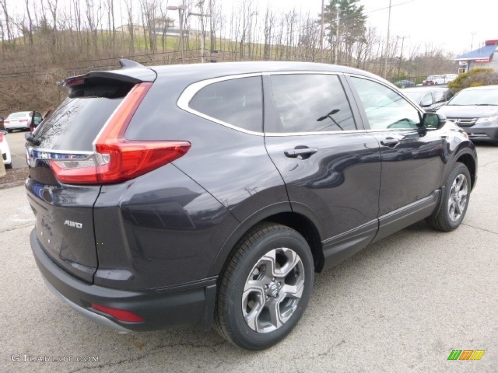 2017 CR-V EX-L AWD - Gunmetal Metallic / Gray photo #4