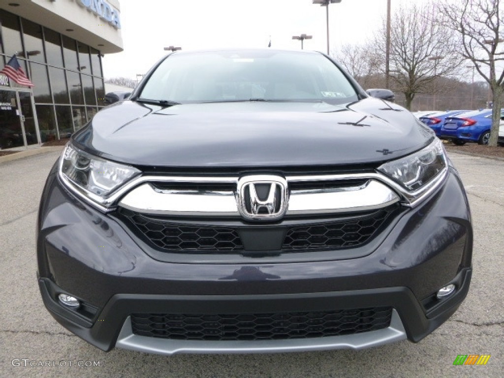 2017 CR-V EX-L AWD - Gunmetal Metallic / Gray photo #6