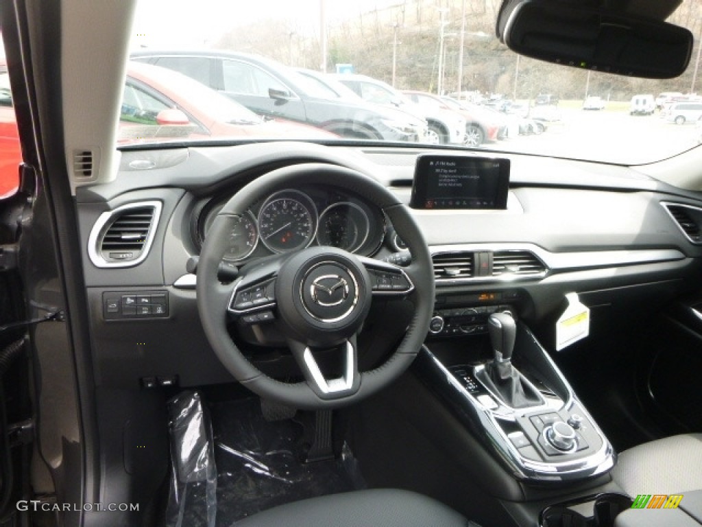 2017 Mazda CX-9 Touring AWD Black Dashboard Photo #119353488