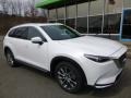 2017 Snowflake White Pearl Mica Mazda CX-9 Signature AWD  photo #3