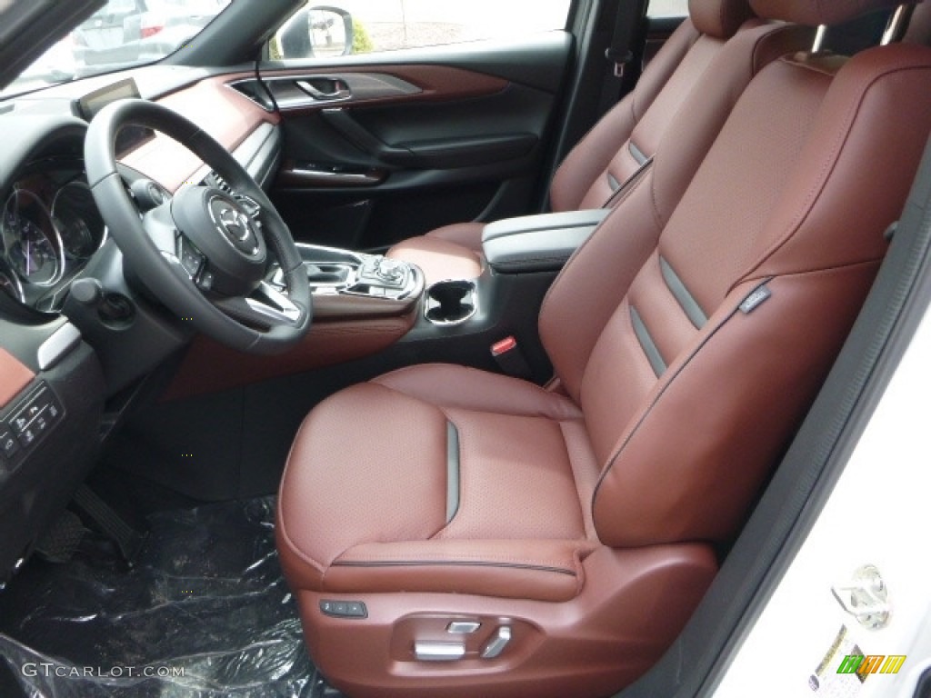 Signature Auburn Interior 2017 Mazda CX-9 Signature AWD Photo #119353563