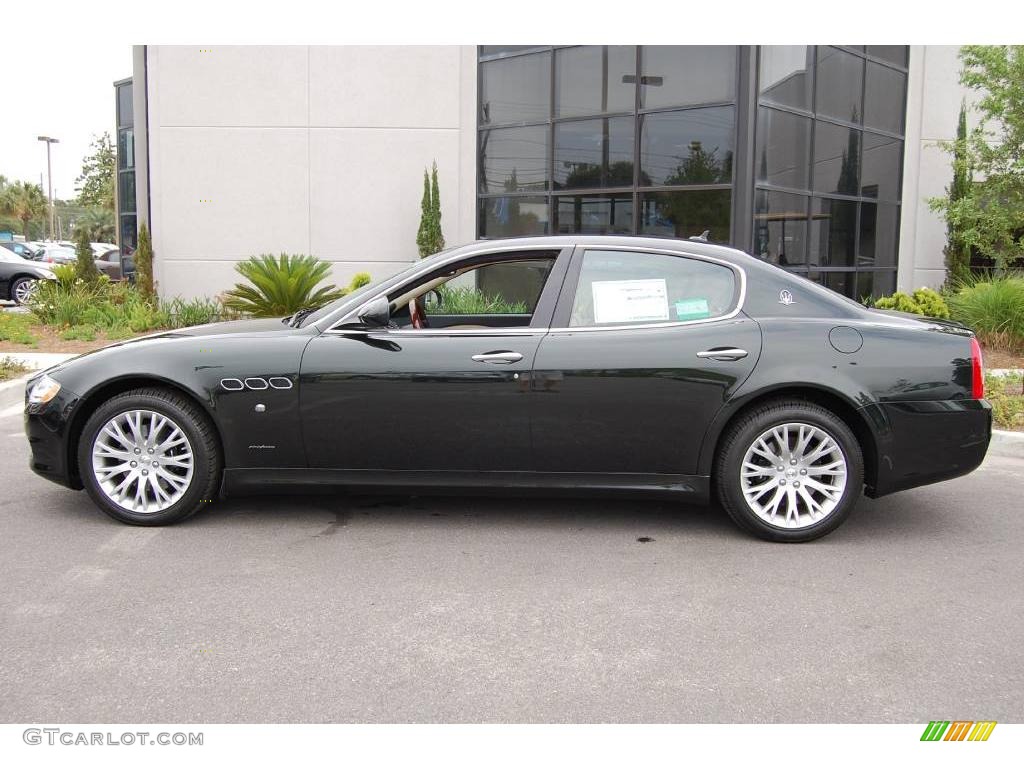 2009 Quattroporte  - Verde Deep Emerald (Green) / Cuoio photo #2