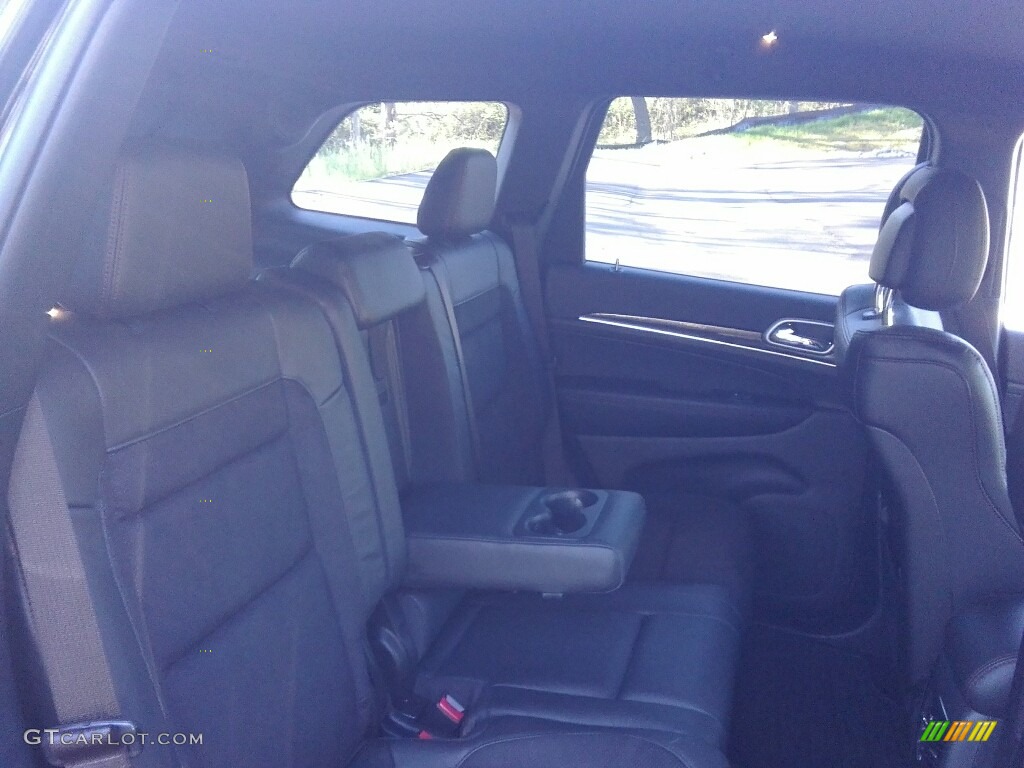 2017 Grand Cherokee Trailhawk 4x4 - Diamond Black Crystal Pearl / Black photo #19