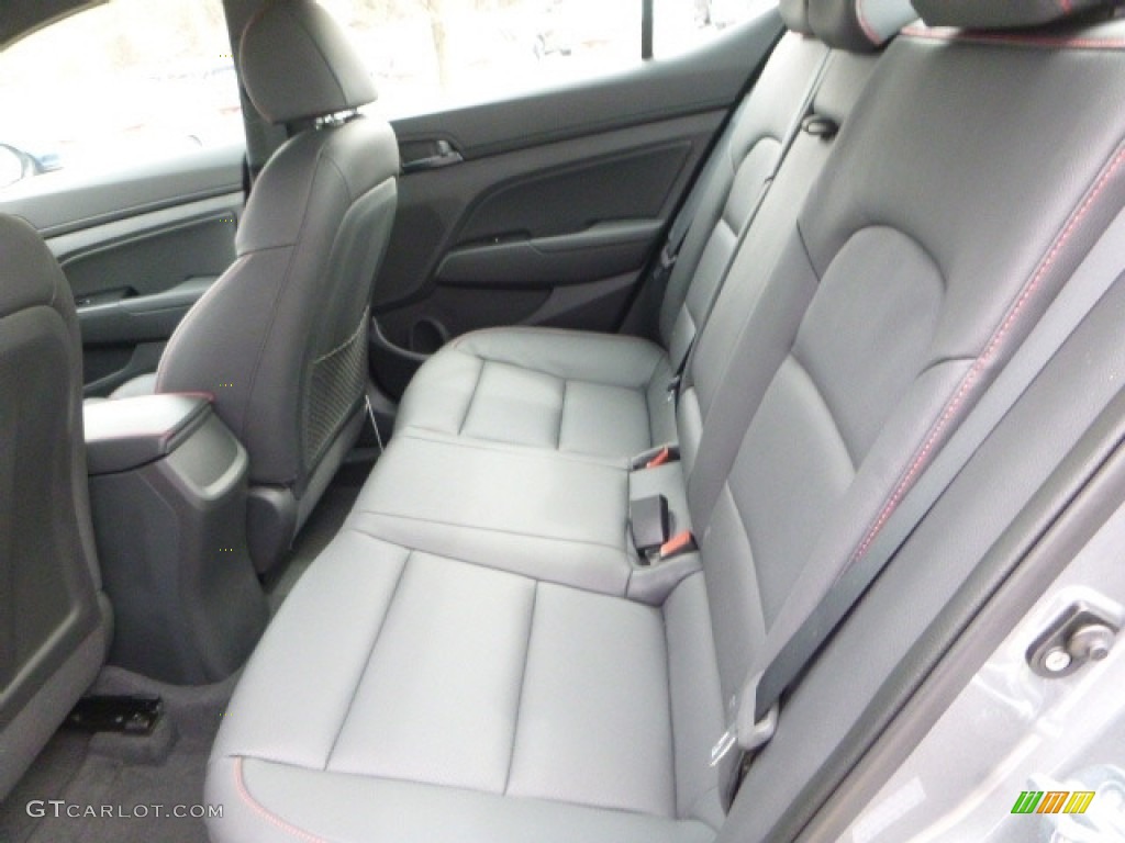 2017 Hyundai Elantra Sport Rear Seat Photos