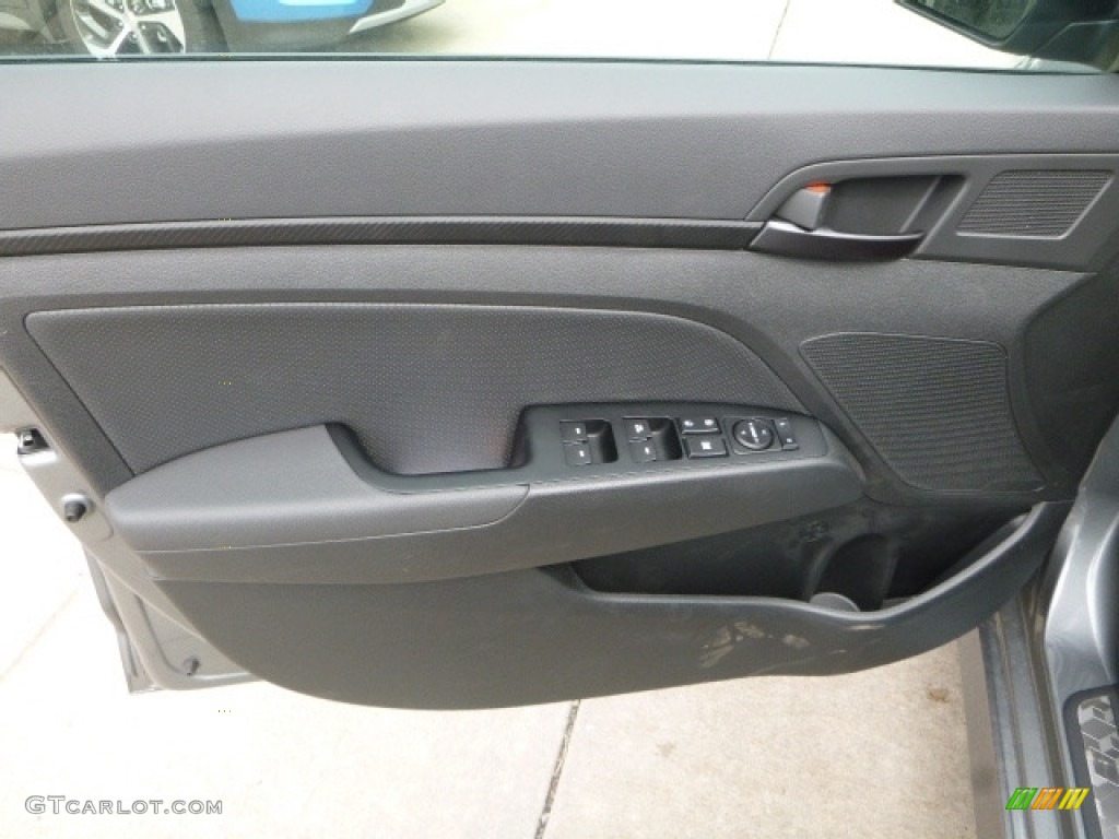 2017 Elantra Sport - Gray / Black photo #11