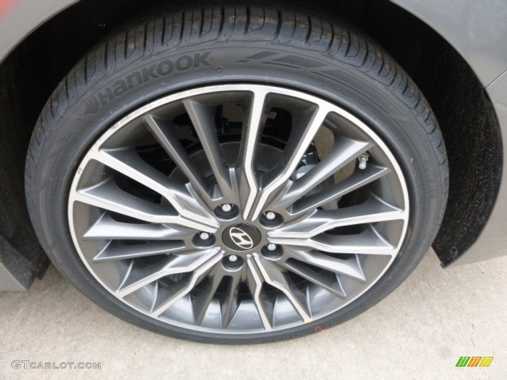 2017 Elantra Sport - Gray / Black photo #7