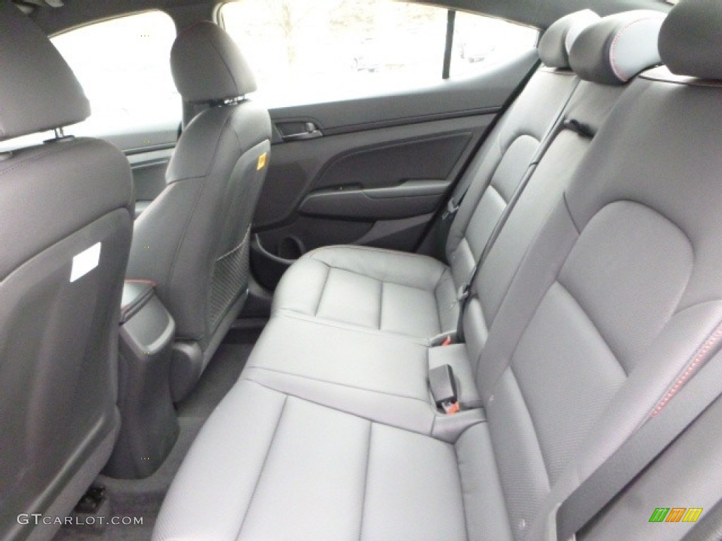 2017 Elantra Sport - Gray / Black photo #9