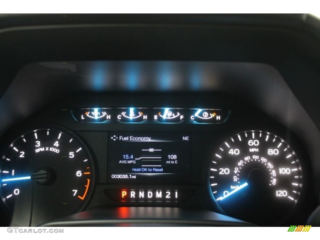 2016 F150 XL SuperCrew 4x4 - Ingot Silver / Medium Earth Gray photo #8