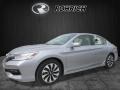 2017 Lunar Silver Metallic Honda Accord Hybrid Touring Sedan  photo #4