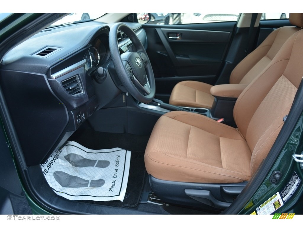 2014 Corolla LE - 4Evergreen Mica / Amber photo #9