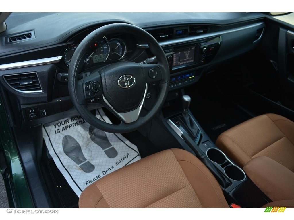 2014 Corolla LE - 4Evergreen Mica / Amber photo #10