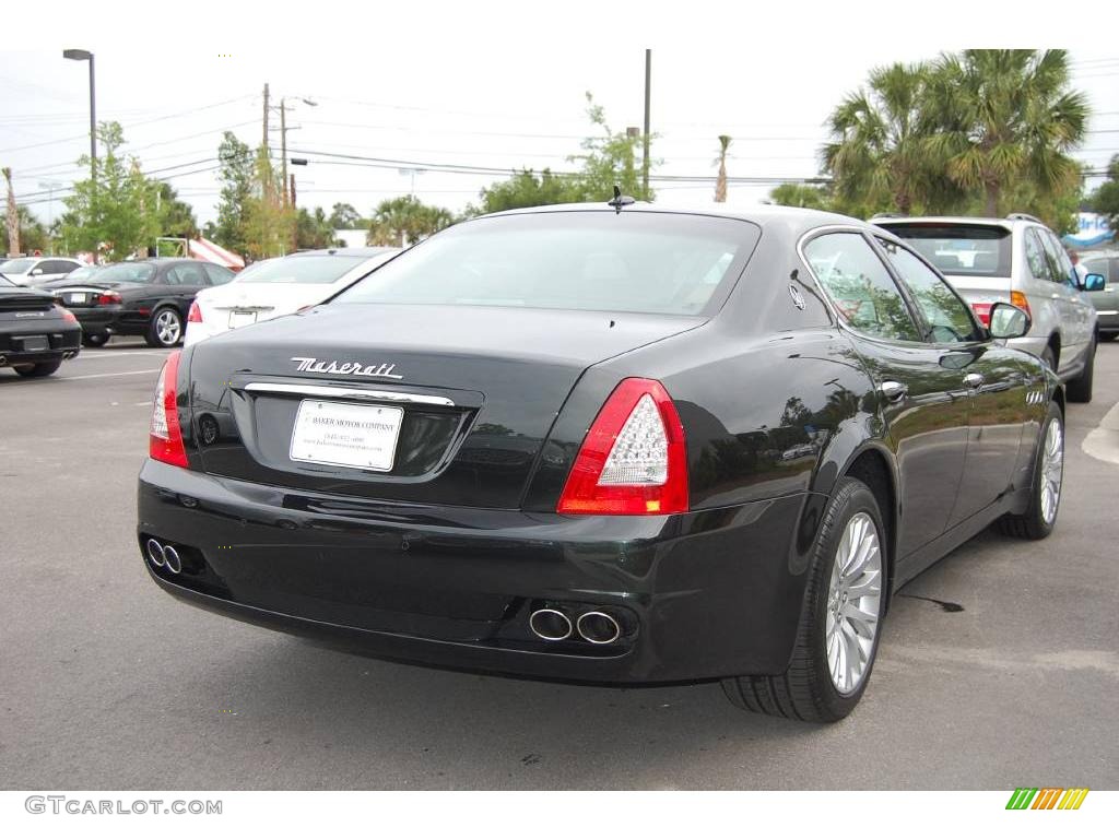 2009 Quattroporte  - Verde Deep Emerald (Green) / Cuoio photo #17