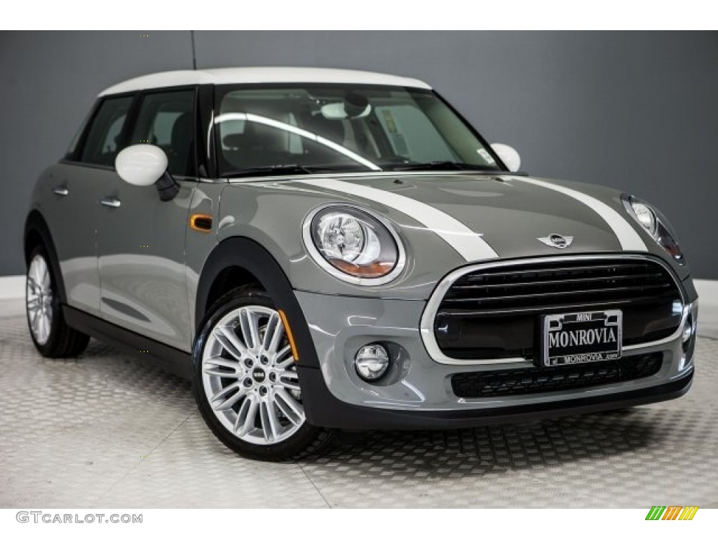 Moonwalk Grey Metallic 2017 Mini Hardtop Cooper 4 Door Exterior Photo #119356234