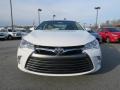 2017 Super White Toyota Camry LE  photo #2