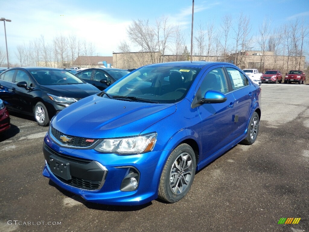 Kinetic Blue Metallic 2017 Chevrolet Sonic LT Sedan Exterior Photo #119356639