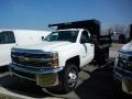 Summit White - Silverado 3500HD Work Truck Regular Cab 4x4 Photo No. 1