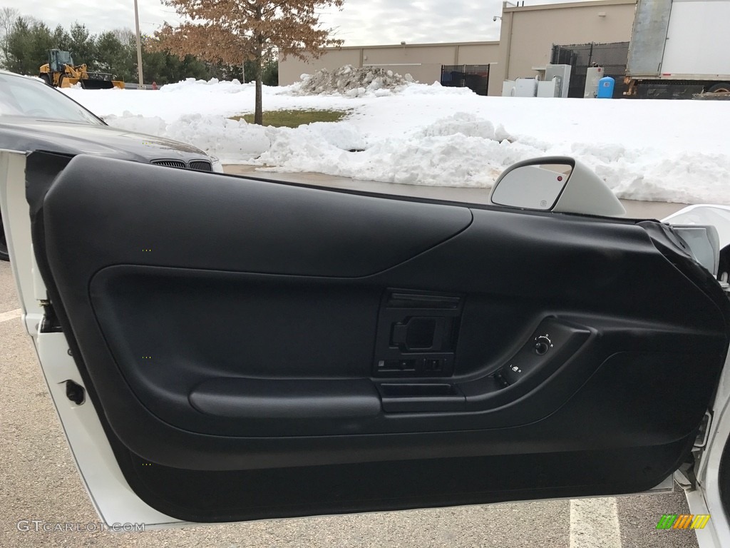 1994 Chevrolet Corvette Coupe Black Door Panel Photo #119356960