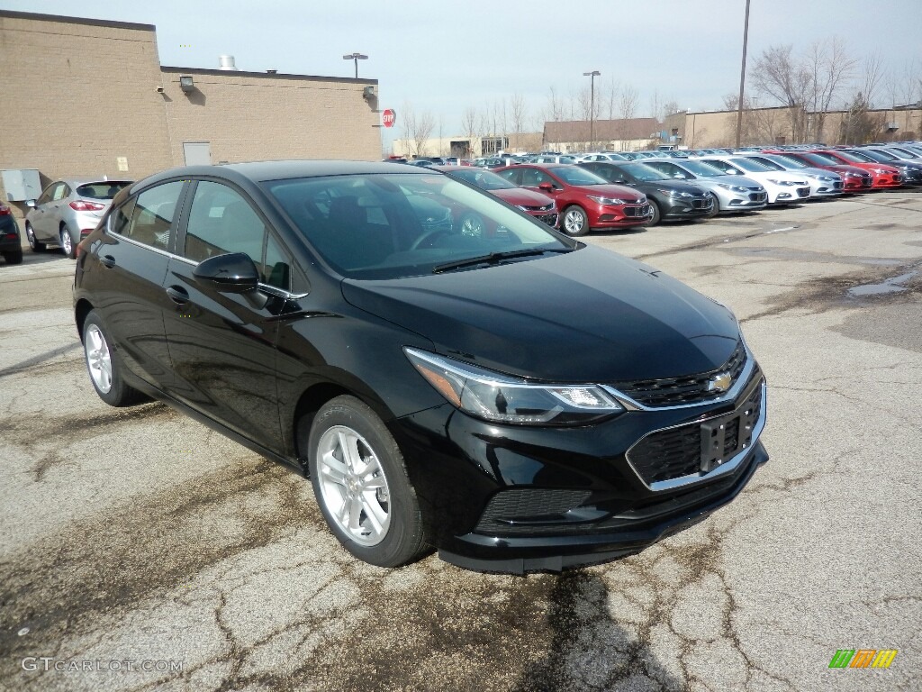 Mosaic Black Metallic 2017 Chevrolet Cruze LT Exterior Photo #119357574