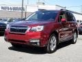 Venetian Red Pearl 2017 Subaru Forester 2.5i Touring Exterior