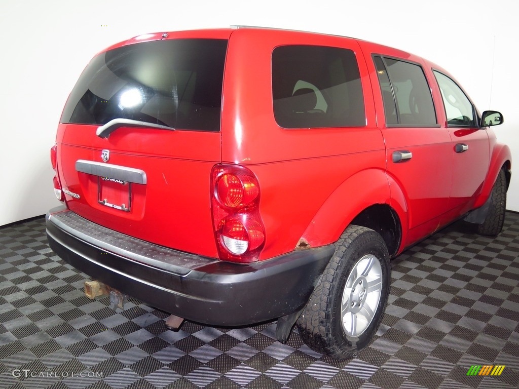 2004 Durango ST 4x4 - Flame Red / Medium Slate Gray photo #10