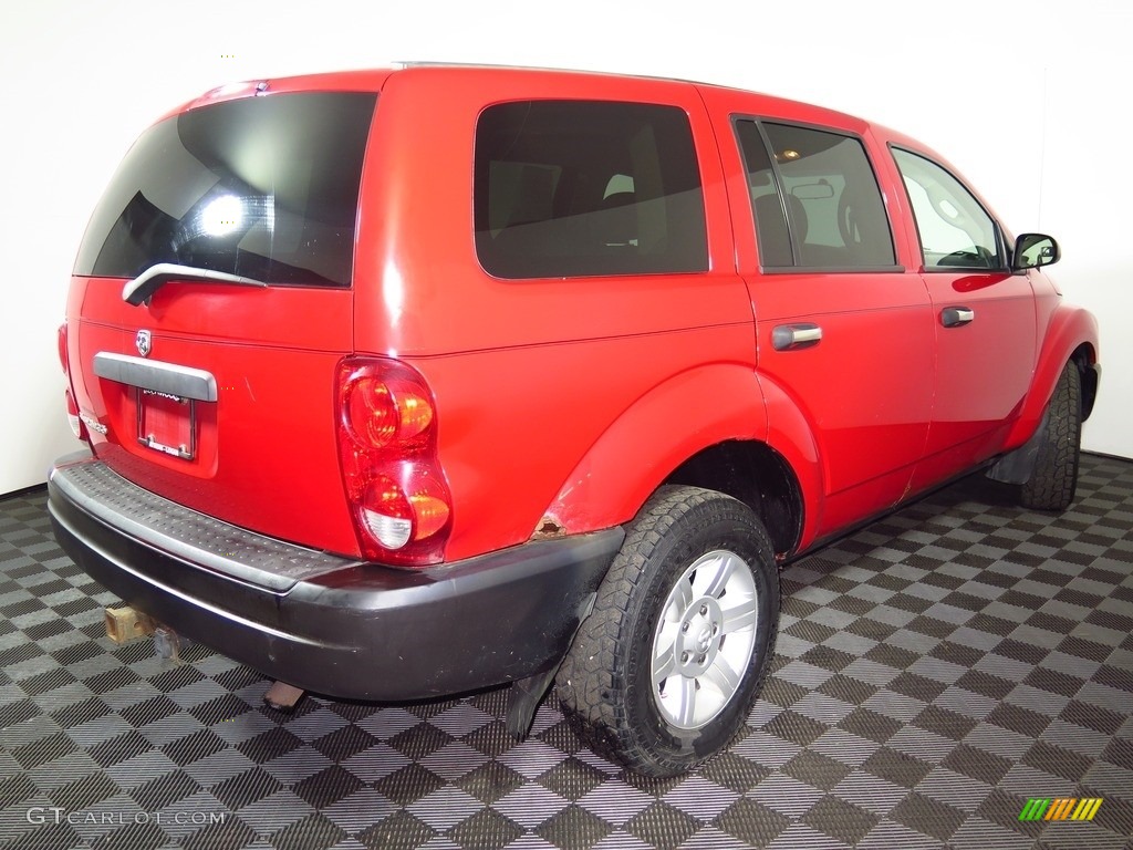 2004 Durango ST 4x4 - Flame Red / Medium Slate Gray photo #11